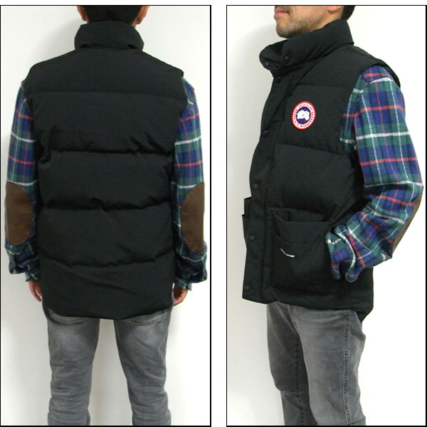 CANADA GOOSE/カナダグース/4125M/FREESTYLE VEST/ブラック/フリースタイル　ダウンベスト/DOWN VEST/防寒