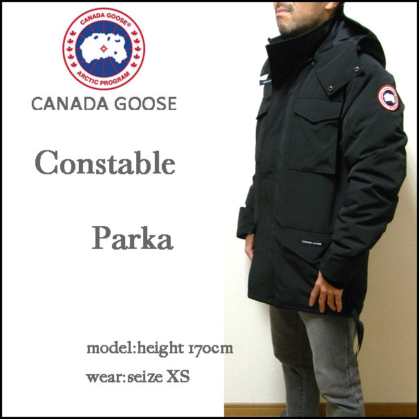 CANADA GOOSE/カナダグース/コンスタブル　パーカ/ダウンジャケット/CONSTABLE PARKA/ブラック/4071M/DOWN