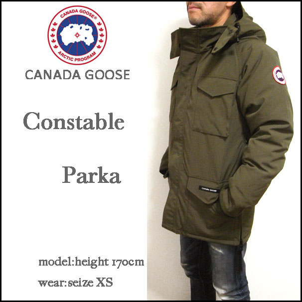 CANADA GOOSE/カナダグース/コンスタブル　パーカ/ダウンジャケット/CONSTABLE PARKA/M.グリーン/4071M/DOWN