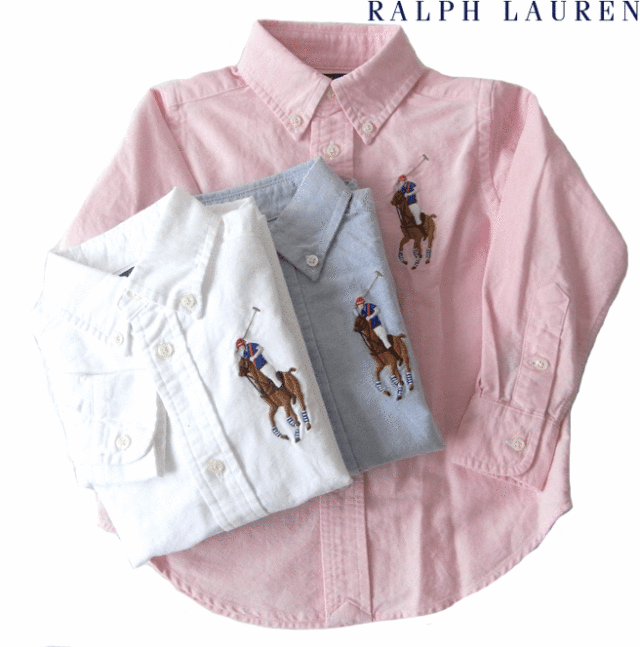 Ralph Lauren KIDS BIG PONY B.D OXFORD SHIRT/ ラルフローレン(キッズ