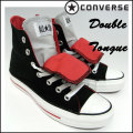 ��CONVERSE �ۥ���С�����Chuck Taylor ALLSTAR HI Double Tongue�ۥ�ǥ�����������å��ƥ��顼�������륹�������ϥ������֥륿��