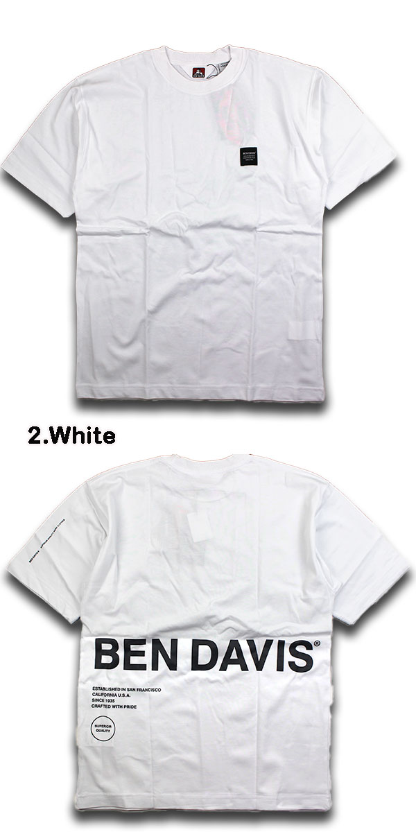 ベンデイビス tシャツ バックプリント