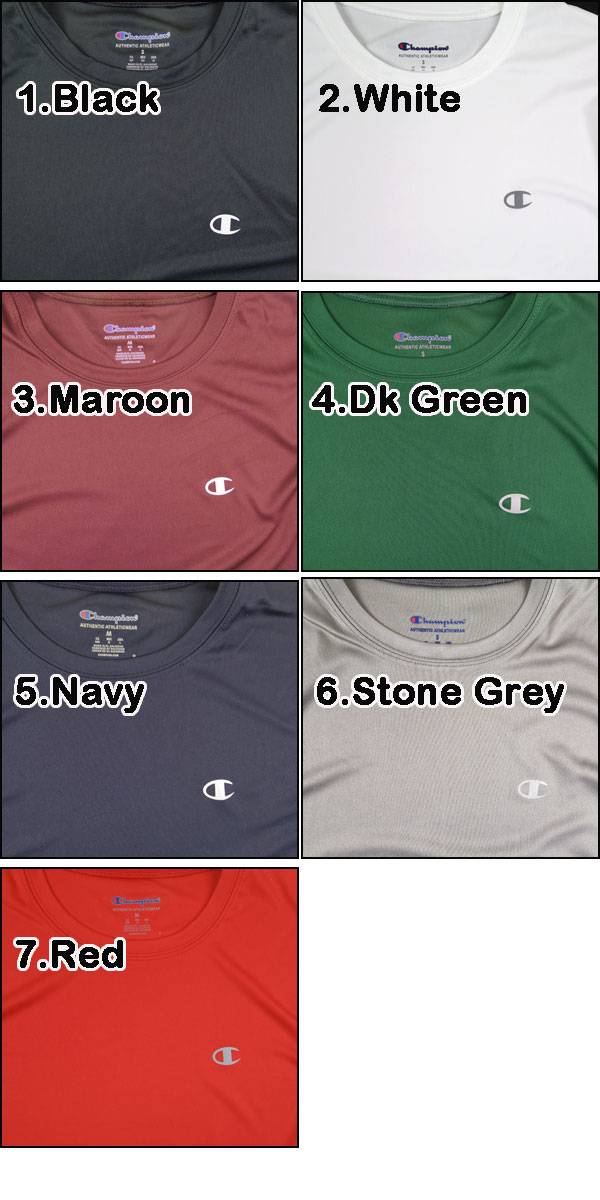 チャンピオン tシャツ メンズ Champion USA 半袖 速乾性 クイックドライ