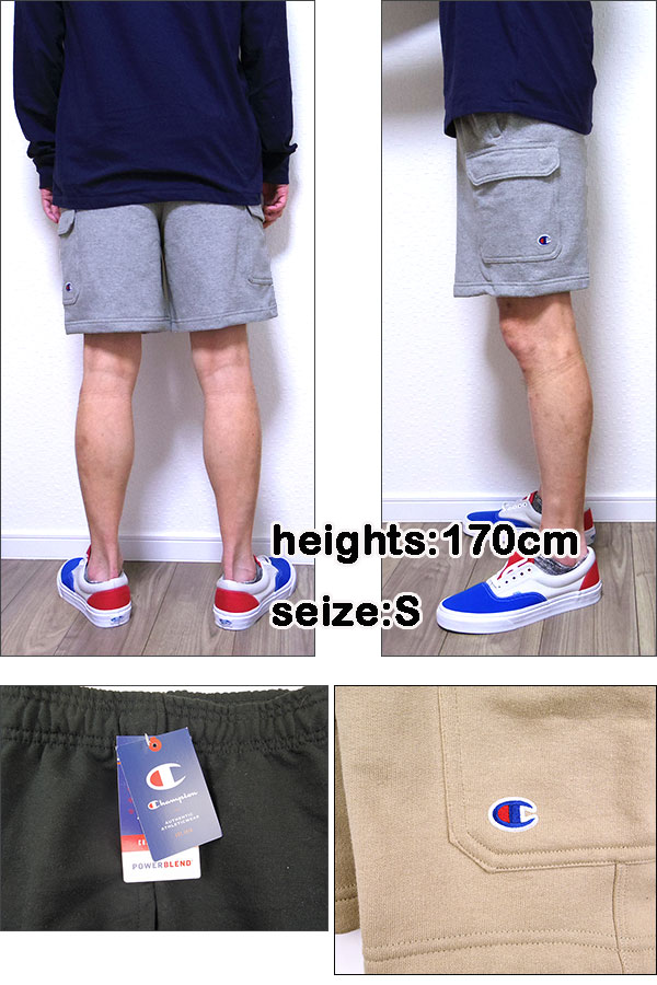 チャンピオン/ハーフパンツ/メンズ/Champion/ショーツ/カーゴ
