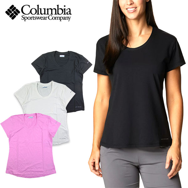 コロンビア レディース tシャツ 速乾 半袖