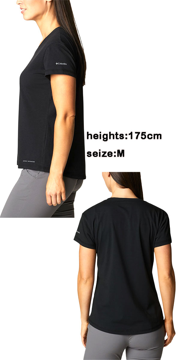 コロンビア レディース tシャツ 速乾 半袖