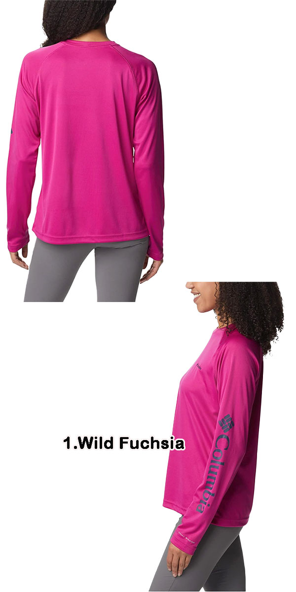 コロンビア レディース tシャツ 速乾 長袖