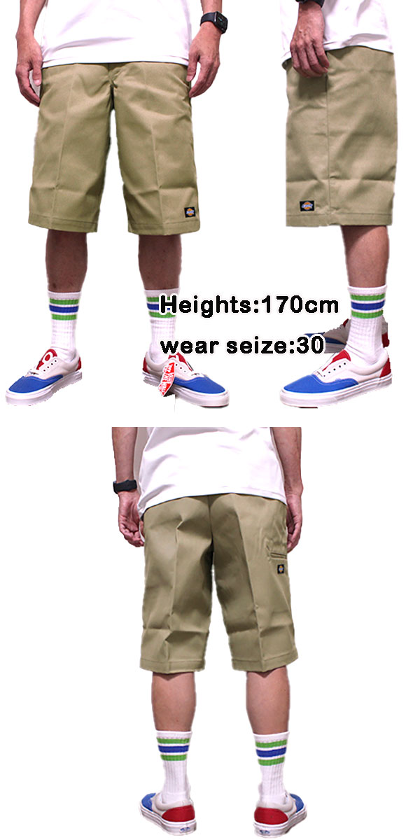 DICKIES/ディッキーズ/ハーフパンツ/ワークショーツ/42283/ルーズフィット