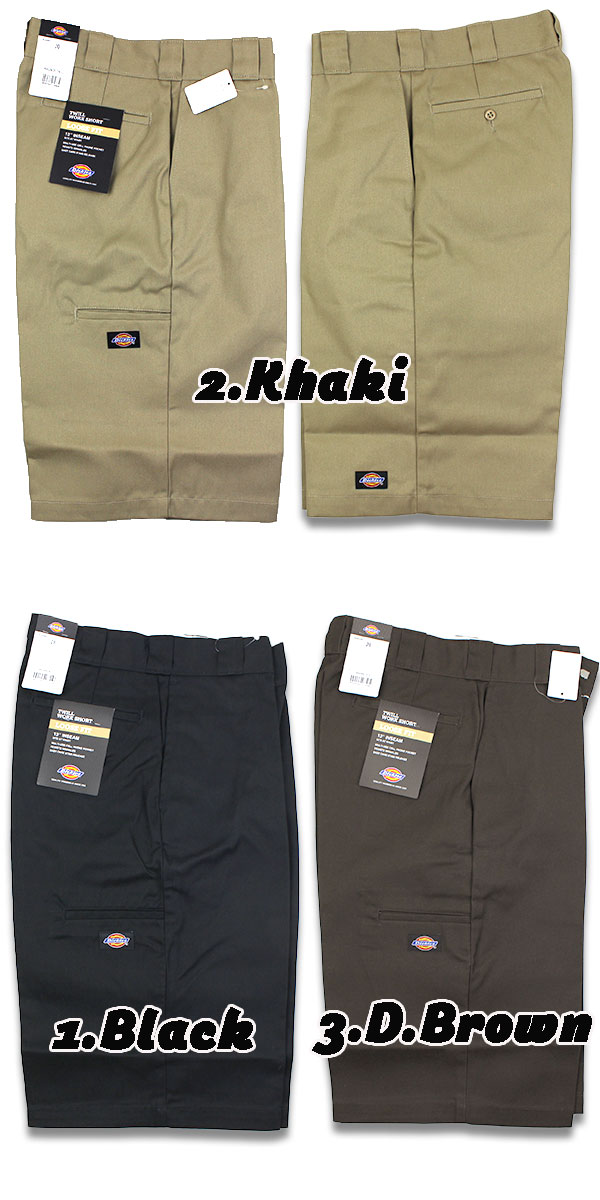 DICKIES/ディッキーズ/ハーフパンツ/ワークショーツ/42283/ルーズフィット