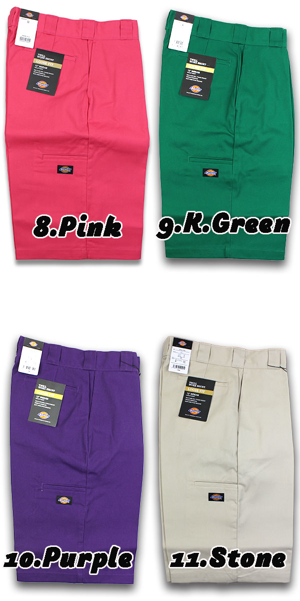 DICKIES/ディッキーズ/ハーフパンツ/ワークショーツ/42283/ルーズフィット