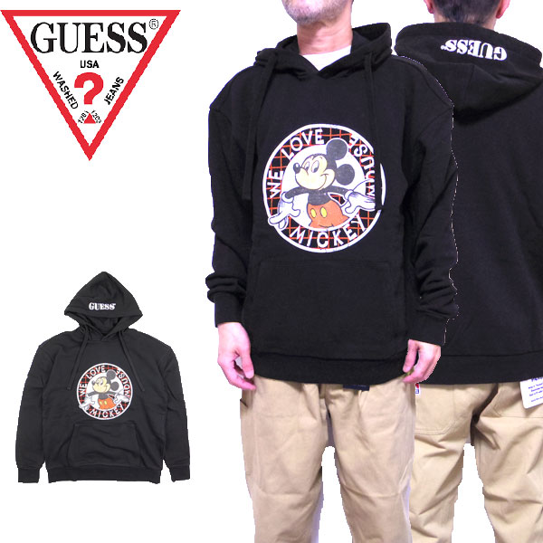 guess パーカー スウェット メンズ