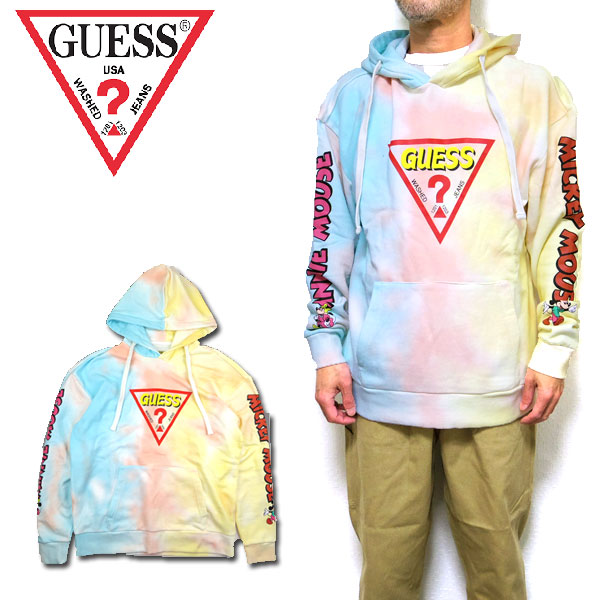 guess ゲス パーカー スウェット メンズ