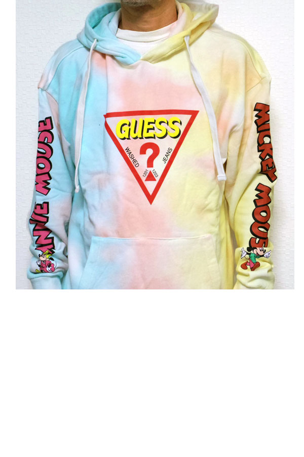 guess ゲス パーカー スウェット メンズ