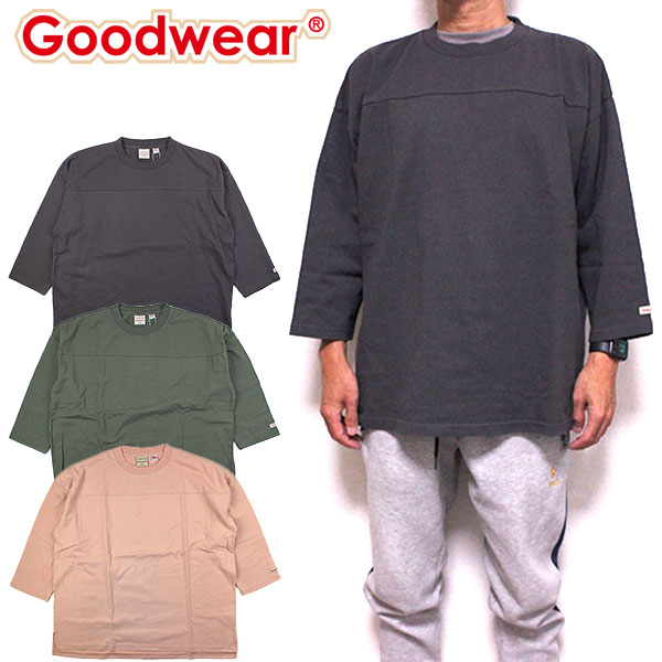 goodwear グッドウェアー Tシャツ ７部袖 メンズ