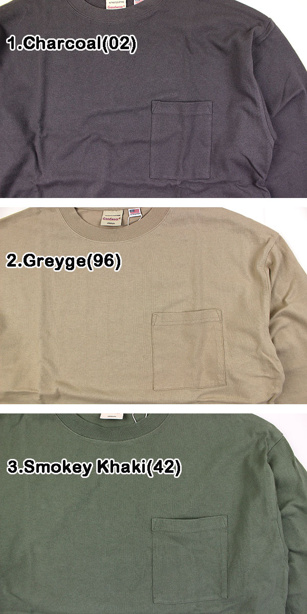 goodwear グッドウェアー Tシャツ ポケット メンズ