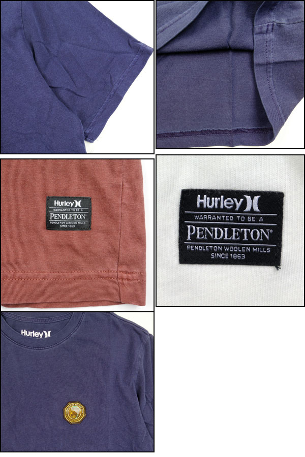 HURLEY/ハーレー/Tシャツ/メンズ/ペンドルトン/半袖