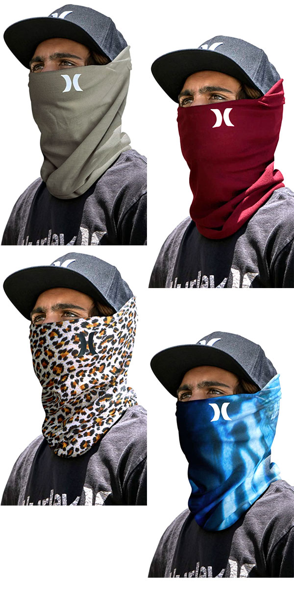 HURLEY ハーレー マスク ネックゲイター 速乾 薄手