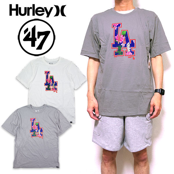HURLEY ハーレー Tシャツ メンズ ドジャース 半袖