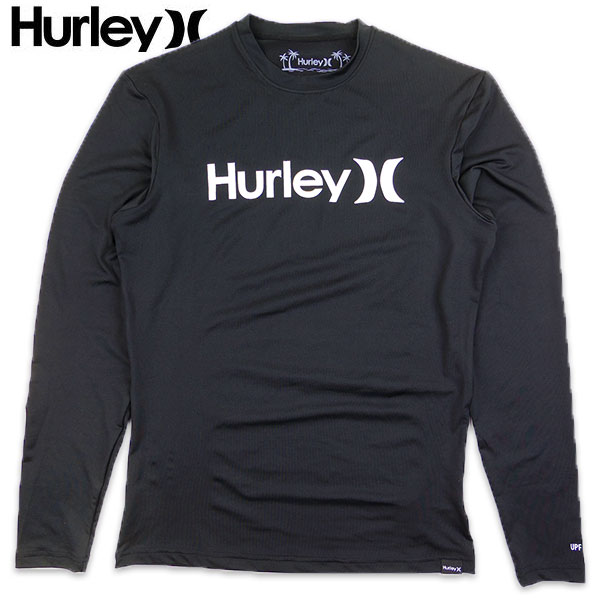 ハーレー HURLEY 水着 ラッシュガード Tシャツ 長袖 速乾 メンズ