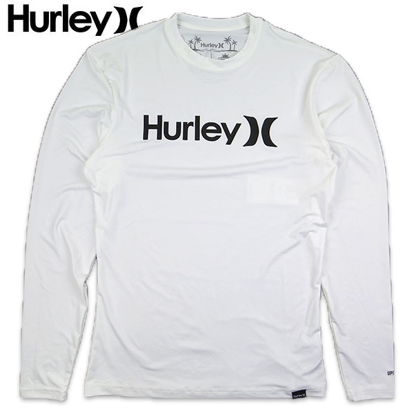 ハーレー HURLEY 水着 ラッシュガード Tシャツ 長袖 速乾 メンズ