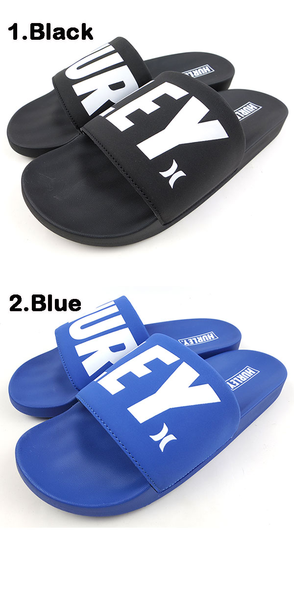 HURLEY/ハーレー/サンダル/メンズ/スライド/シャワー