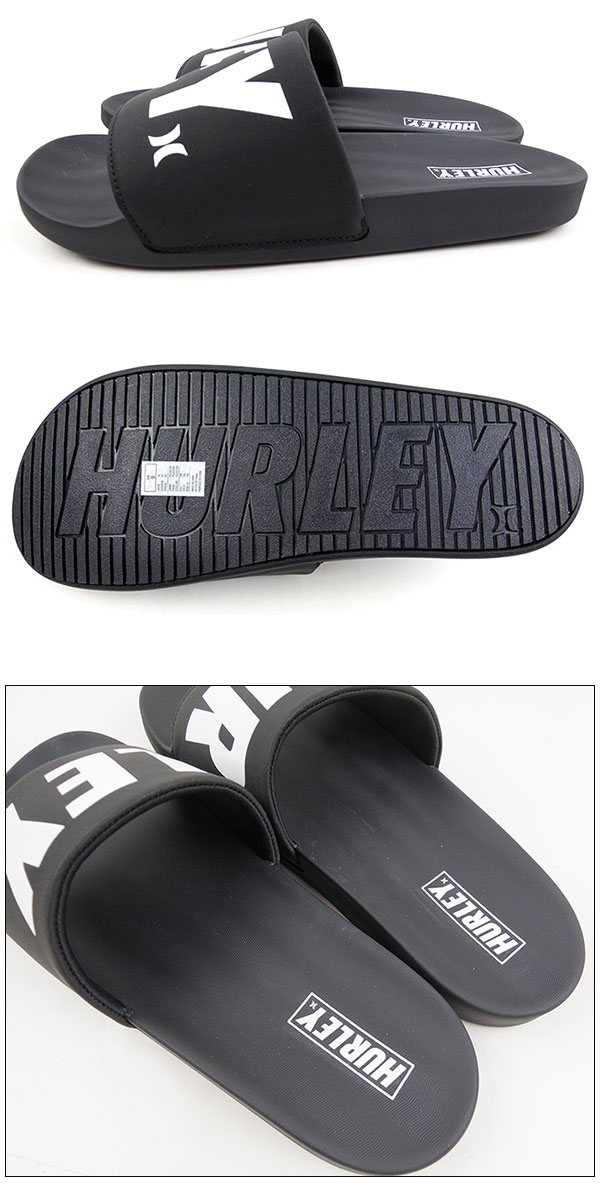 HURLEY/ハーレー/サンダル/メンズ/スライド/シャワー