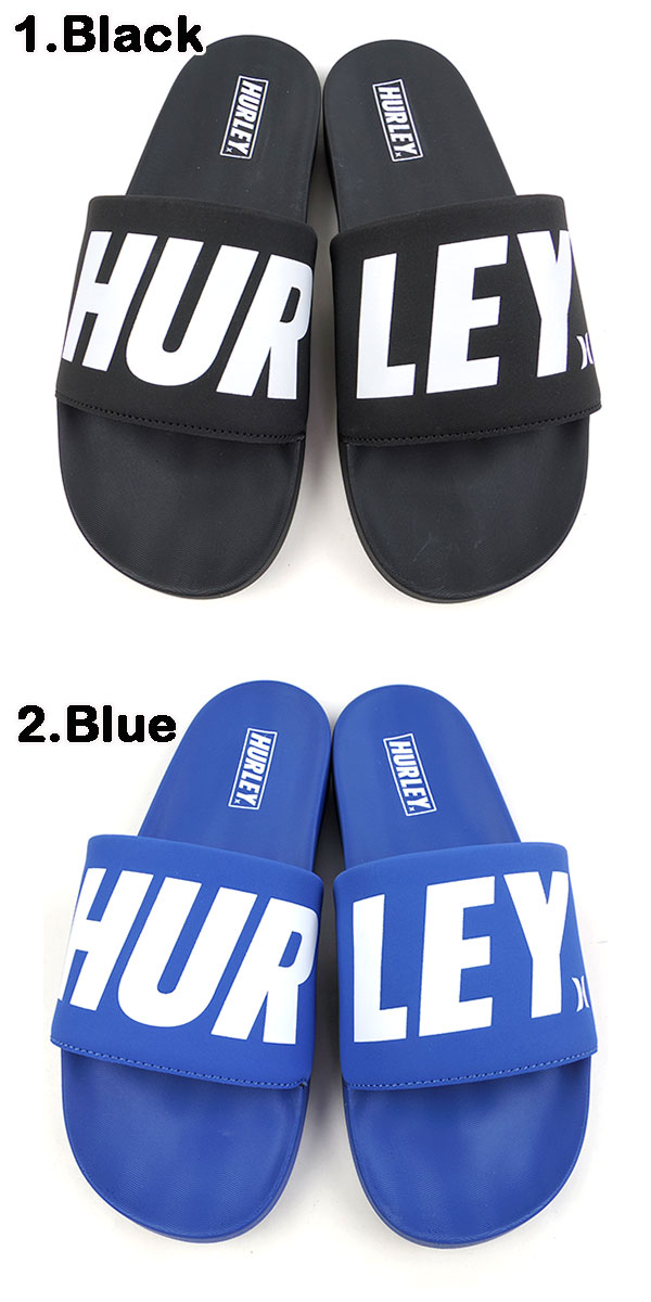 HURLEY/ハーレー/サンダル/メンズ/スライド/シャワー