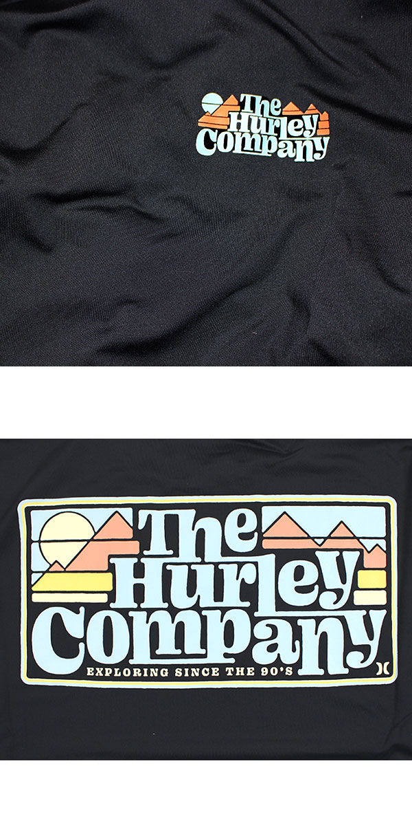 ハーレー/HURLEY/水着/ラッシュガード/Tシャツ/長袖/メンズ