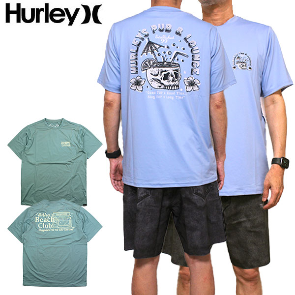 ハーレー/HURLEY/水着/ラッシュガード/Tシャツ/半袖/メンズ