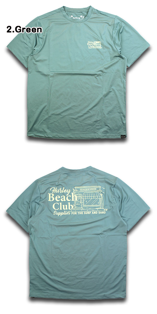 ハーレー/HURLEY/水着/ラッシュガード/Tシャツ/半袖/メンズ