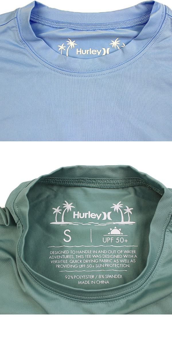 ハーレー/HURLEY/水着/ラッシュガード/Tシャツ/半袖/メンズ