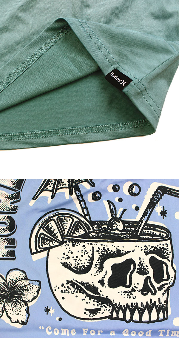 ハーレー/HURLEY/水着/ラッシュガード/Tシャツ/半袖/メンズ