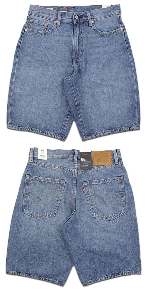 リーバイス デニム ハーフパンツ ジーンズ ワイド バギー