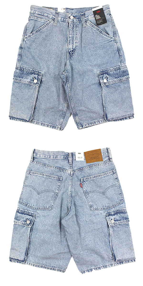 リーバイス デニム ハーフパンツ ジーンズ ワイド バギー