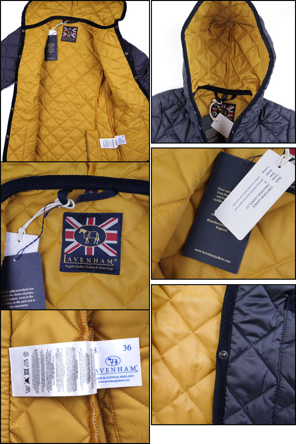 ラベンハム キルティング ジャケット