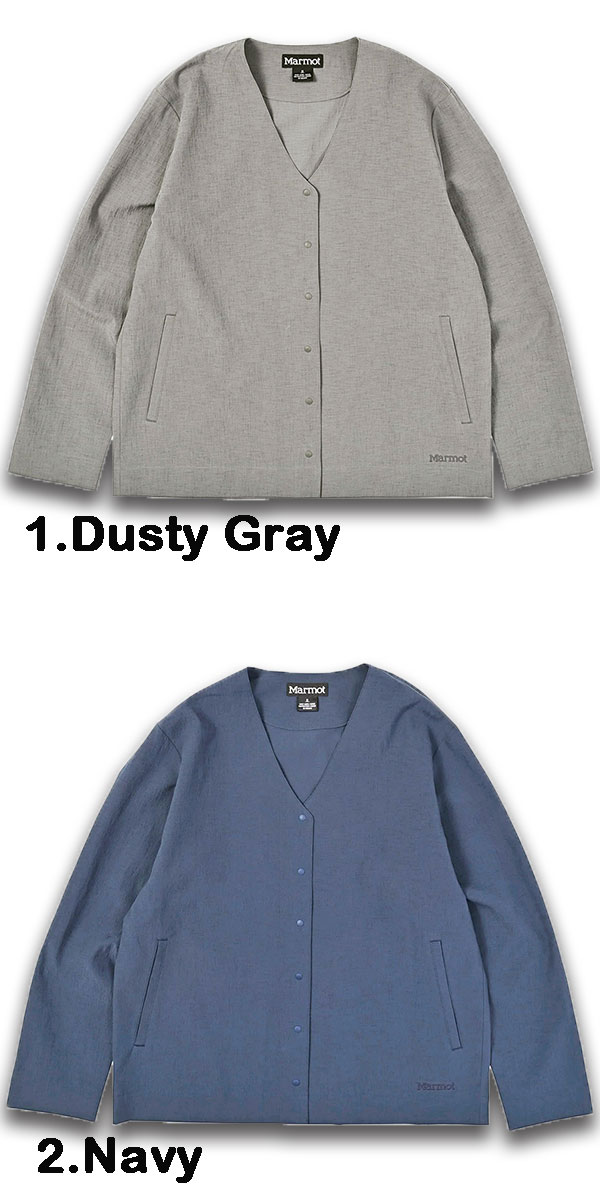 マーモット marmot レディース ノーカラー ジャケット