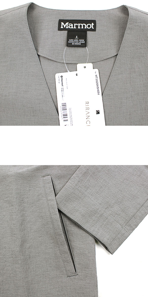 マーモット marmot レディース ノーカラー ジャケット