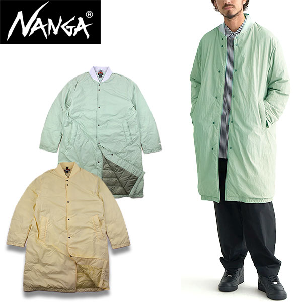ナンガ NANGA ノーカラー アウター