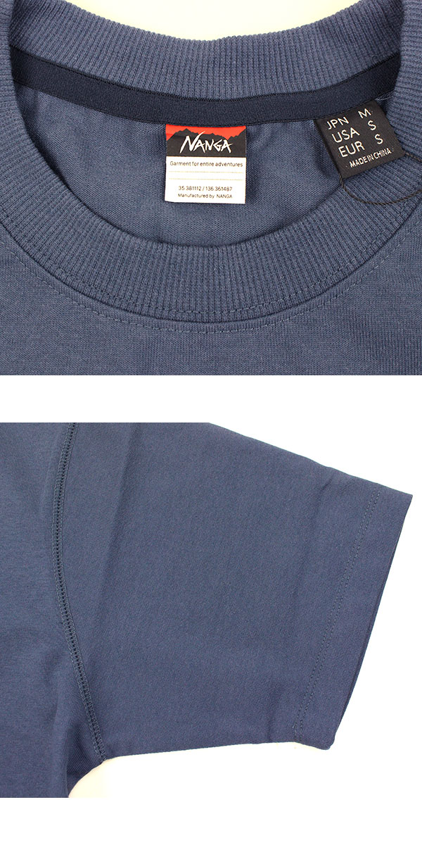 ナンガ NANGA tシャツ ユニセックス