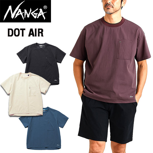 ナンガ NANGA tシャツ ユニセックス ドットエア