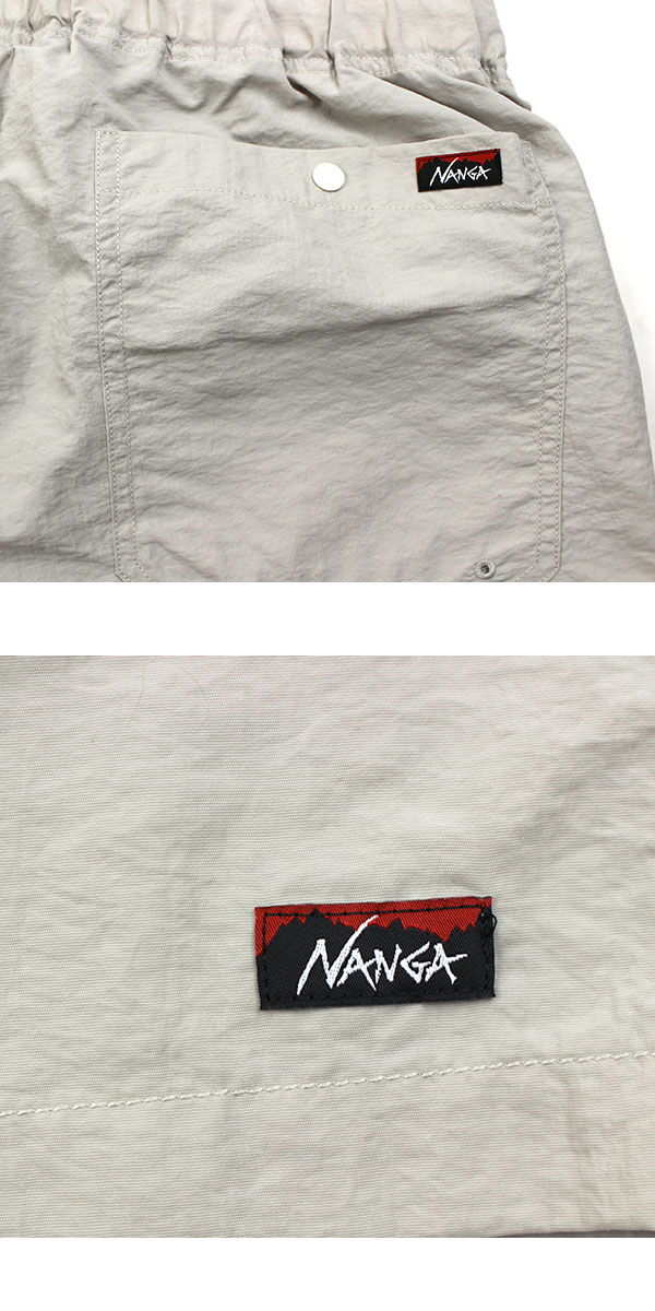 ナンガ/NANGA/ハーフパンツ/メンズ/ショーツ/ロゴ