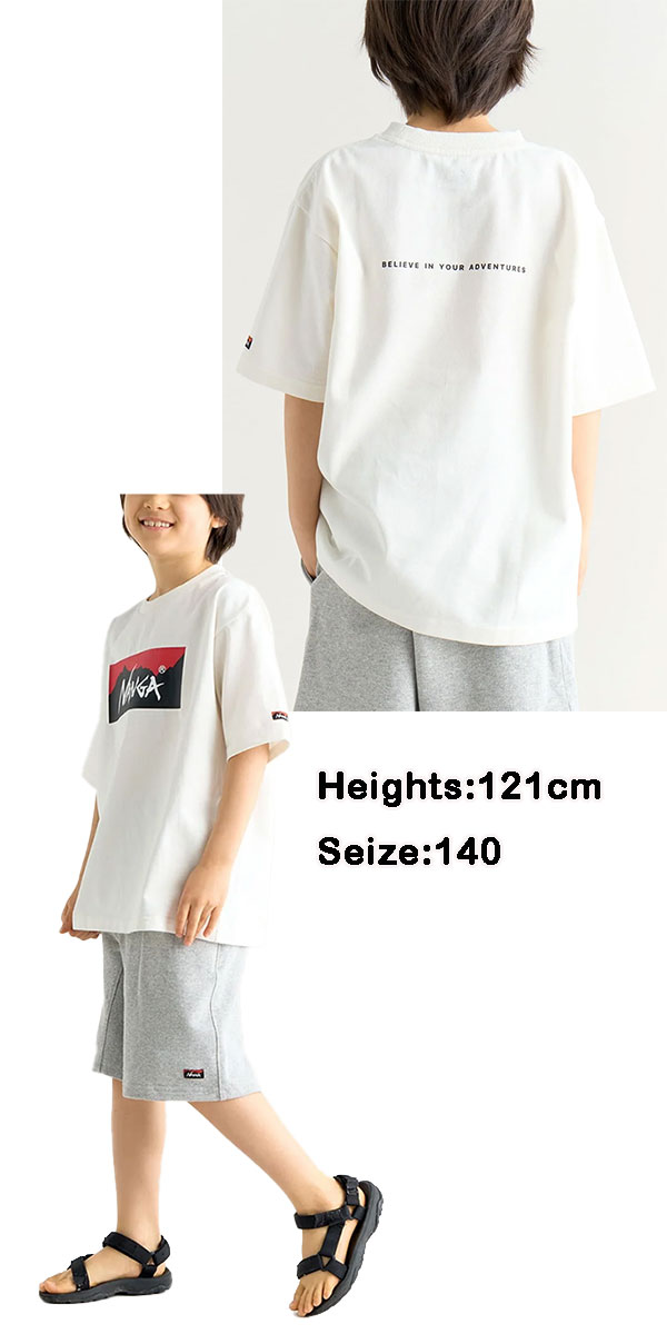 ナンガ/NANGA/キッズ/tシャツ/トップス/子供/男の子/女の子