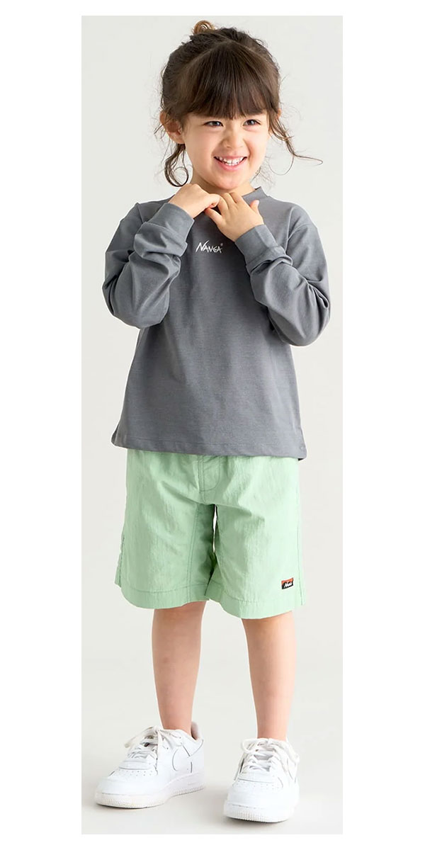 ナンガ/NANGA/キッズ/ハーフパンツ/短パン/ショーツ/速乾/子供/男の子/女の子