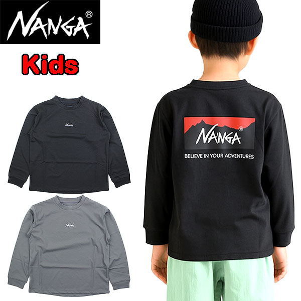 ナンガ/NANGA/キッズ/ラッシュガード/tシャツ/トップス/子供/男の子/女の子