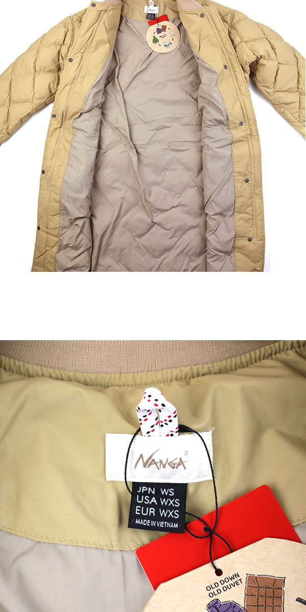 ナンガ NANGA レディース ダウン アウター