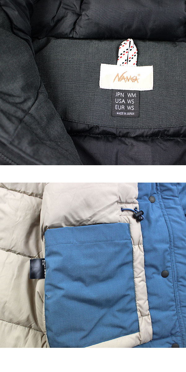 ナンガ NANGA レディース ダウン アウター