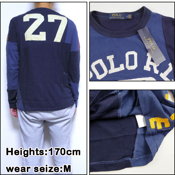 ラルフローレン ロンt tシャツ