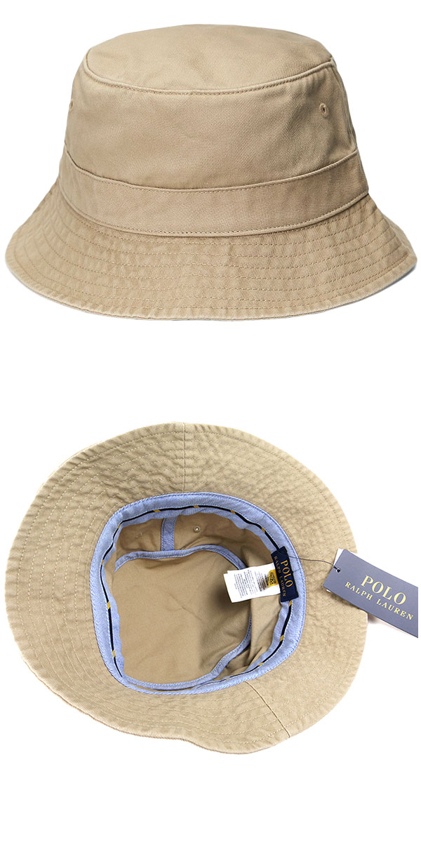 ラルフローレン バケットハット バケハ 帽子