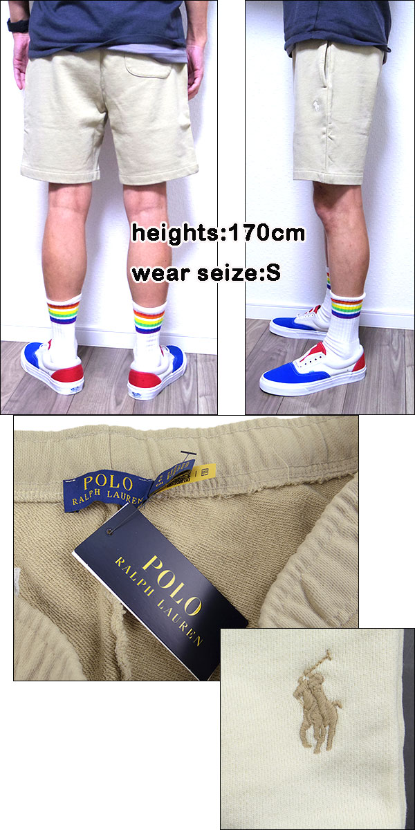 ラルフローレン ハーフパンツ スウェット