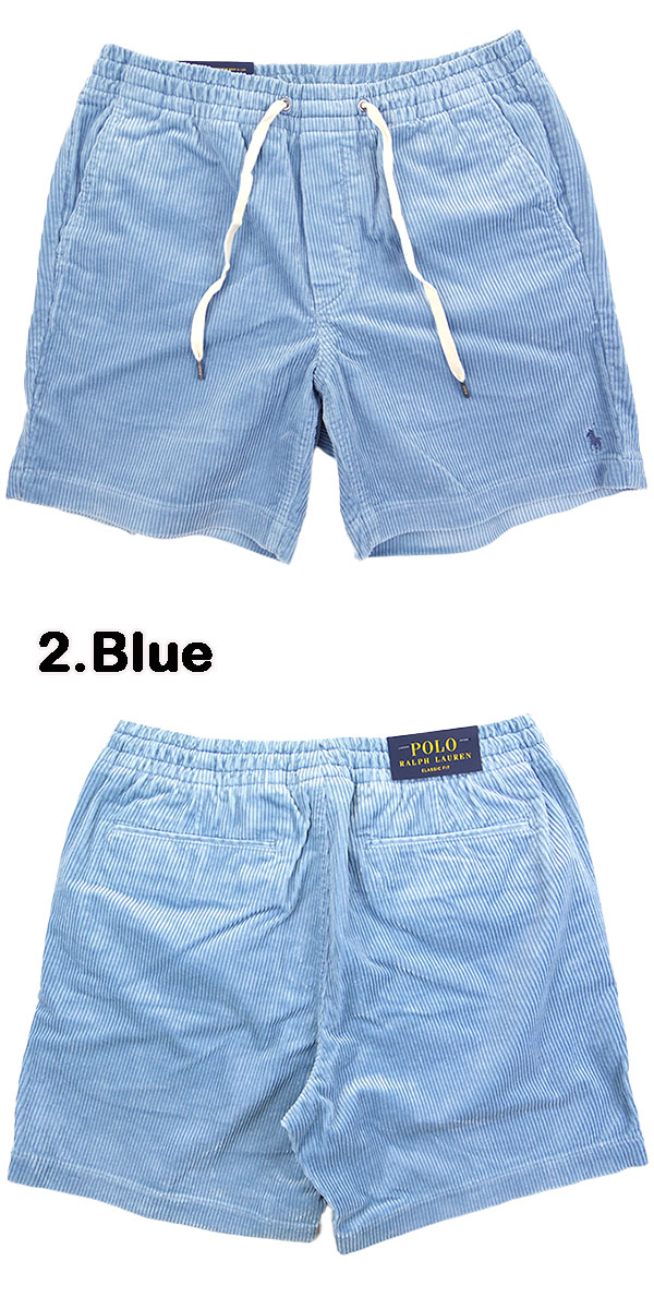 ラルフローレン　コーデュロイハーフパンツ POLO RALPH LAUREN ポロラルフローレン サマーコーデュロイ
